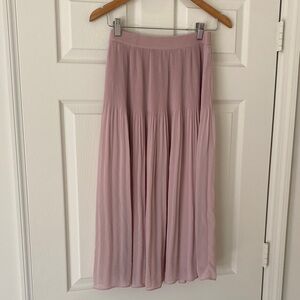 H&M Blush Maxi Skirt